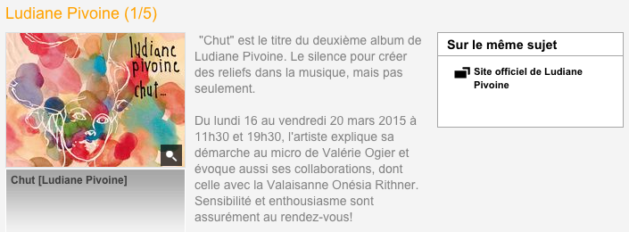 Album de la semaine - Option Musique
